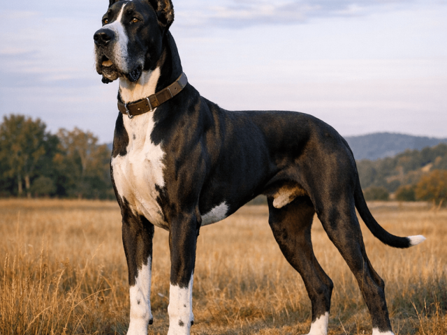 Psy rasy dog niemiecki – charakterystyka i pielęgnacja