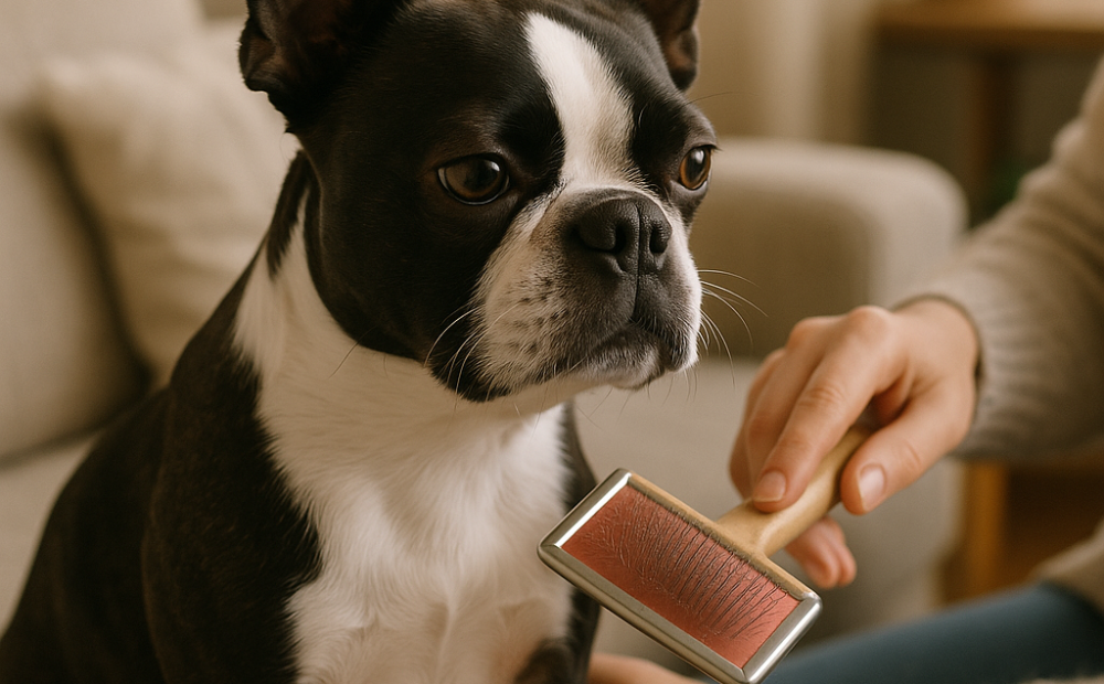 Pielegnacja psow rasy boston terrier