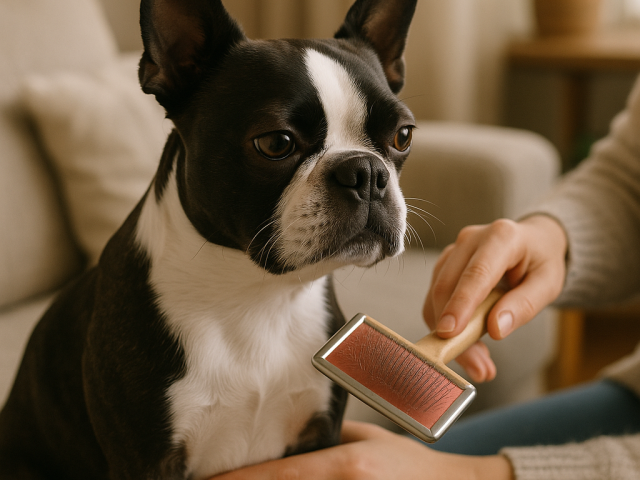 Pielegnacja psow rasy boston terrier