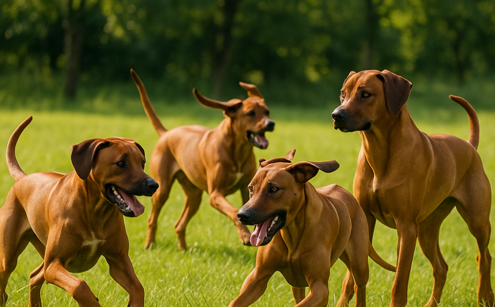 Psy rasy Rhodesian Ridgeback
