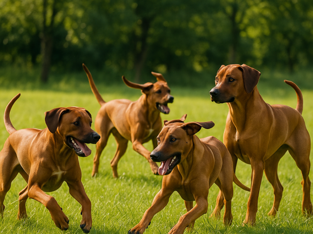 Psy rasy Rhodesian Ridgeback