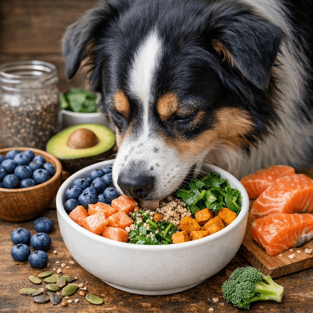 Superfoods dla psów – co warto dodać do diety swojego pupila?